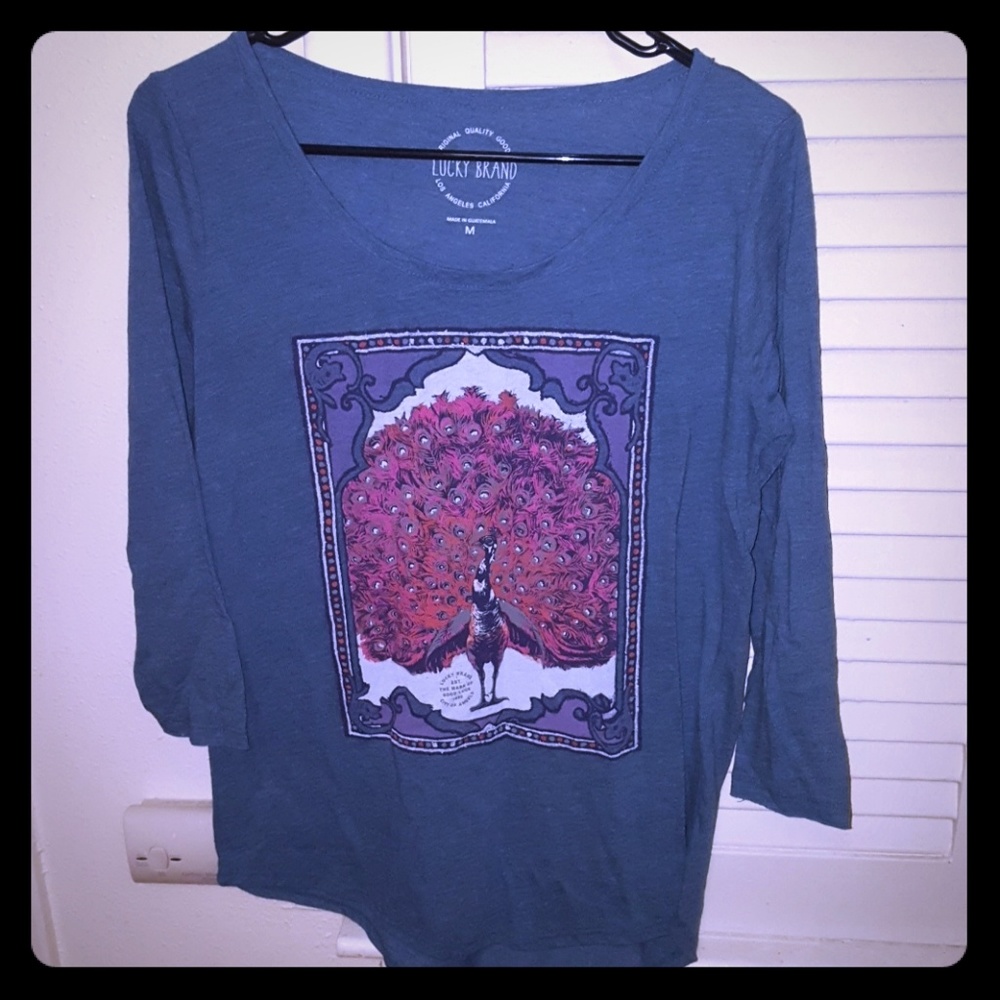 Lucky Brand 3/4 sleeve knit top